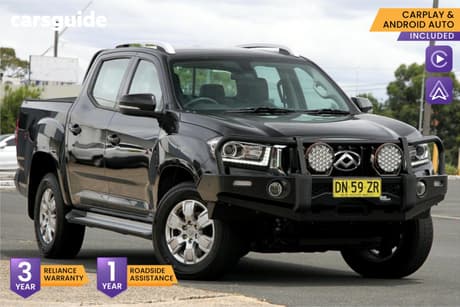 Black 2021 LDV T60 Double Cab Utility Pro (4X4)