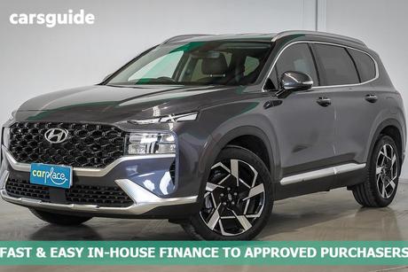Grey 2022 Hyundai Santa FE Wagon Elite Mpi (2Wd)