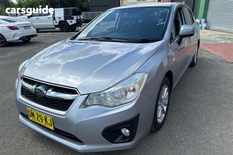 Silver 2012 Subaru Impreza Hatchback 2.0I-L (Awd)