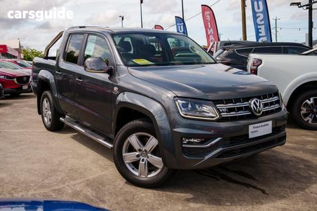 Grey 2018 Volkswagen Amarok Dual Cab Utility V6 Tdi 550 Highline