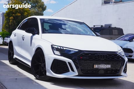 White 2024 Audi RS3 Sportback 2.5 Tfsi S Tronic
