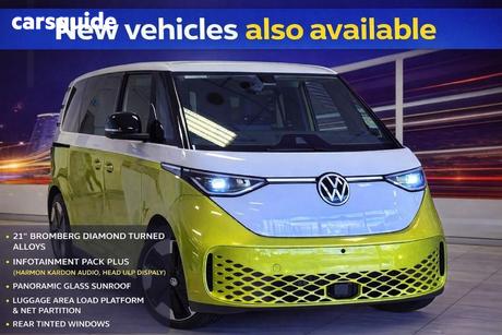 Yellow 2025 Volkswagen ID. Buzz Wagon Pro Lwb