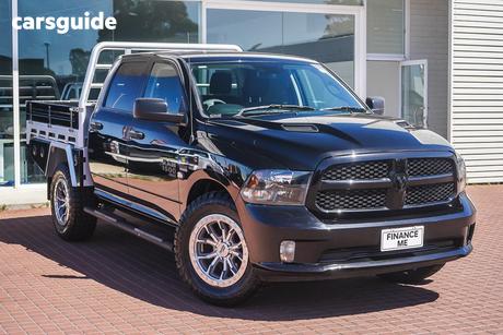 Black 2022 RAM 1500 Crew Cab Utility Express