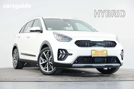 White 2021 Kia Niro Wagon Hev Sport (Hybrid)
