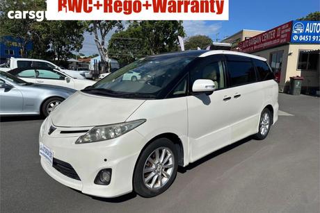 White 2010 Toyota Estima Wagon G