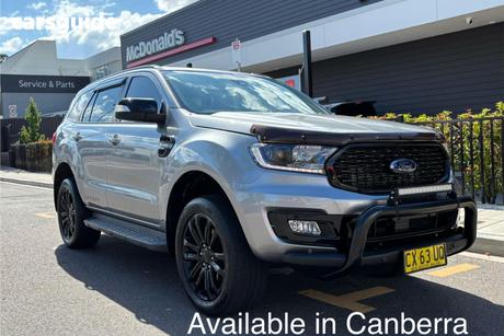 Silver 2020 Ford Everest Wagon Sport (4Wd 7 Seat)