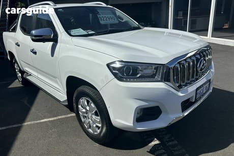 White 2021 LDV T60 Double Cab Utility Luxe (4X4)