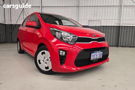 Red 2021 Kia Picanto Hatchback S (Pe)