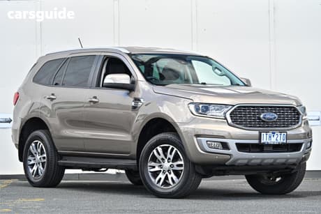 Silver 2021 Ford Everest Wagon Trend (Rwd)