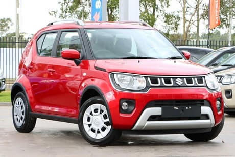 Red 2024 Suzuki Ignis Wagon Gl