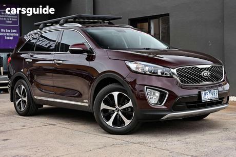 Red 2016 Kia Sorento Wagon Sli (4X4)