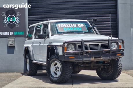 White 1991 Nissan Patrol Wagon Dx (4X4)