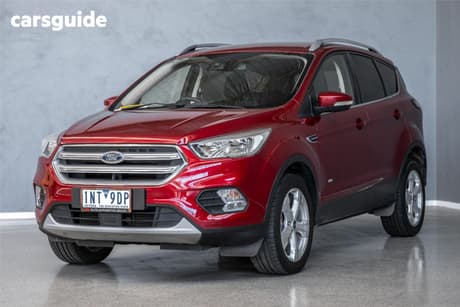 Red 2018 Ford Escape Wagon Trend (Awd)