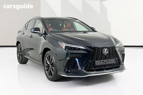 Black 2022 Lexus NX350 Wagon F Sport + Ep2 Awd