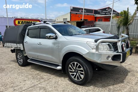 Silver 2015 Nissan Navara Dual Cab Utility St-X (4X4)