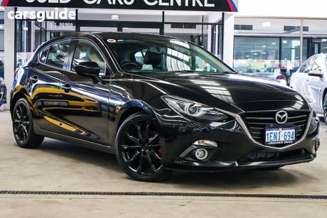 Black 2014 Mazda 3 Hatchback Sp25 Gt