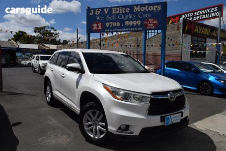 White 2015 Toyota Kluger Wagon Gx (4X2)