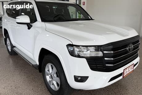 White 2023 Toyota Landcruiser Wagon Lc300 Gxl (4X4)