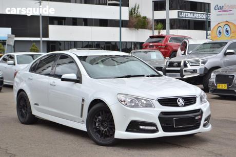 White 2015 Holden Commodore Sedan Ss