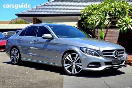 Silver 2015 Mercedes-Benz C250 Sedan Bluetec