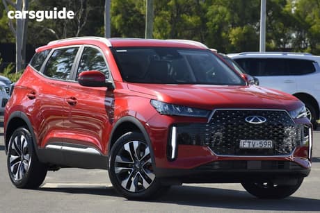 Red 2025 Chery Tiggo 4 Wagon Ultimate