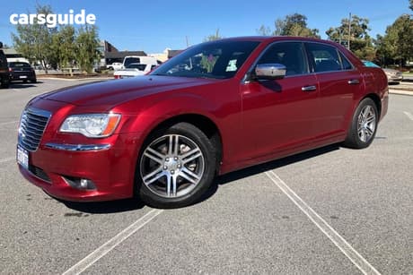 Red 2012 Chrysler 300 Sedan C Luxury