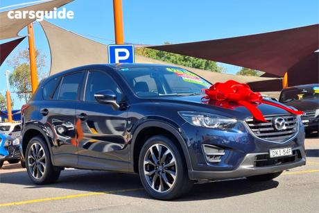 Blue 2016 Mazda CX-5 Wagon Gt (4X4)