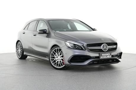 Grey 2018 Mercedes-Benz A45 Hatchback 4Matic (Fuel Efficient)