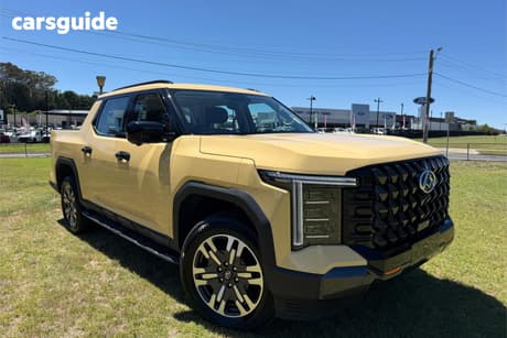 Yellow 2025 LDV Terron 9 Double Cab Pick Up Evolve