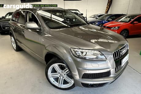Grey 2013 Audi Q7 Wagon 3.0 Tdi Quattro