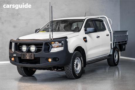White 2020 Ford Ranger Double Cab Chassis Xl 3.2 (4X4)