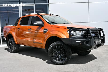 Orange 2015 Ford Ranger Dual Cab Pick-up Wildtrak 3.2 (4X4)