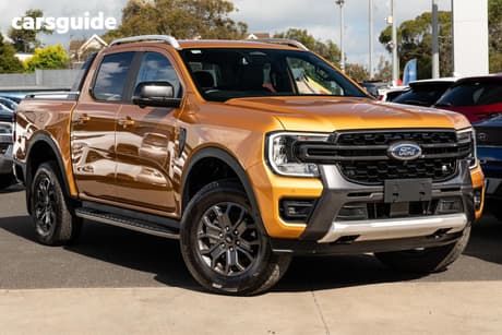 Yellow 2024 Ford Ranger Double Cab Pick Up Wildtrak 2.0 (4X4)