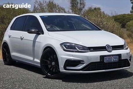 White 2018 Volkswagen Golf Hatchback R Grid Edition