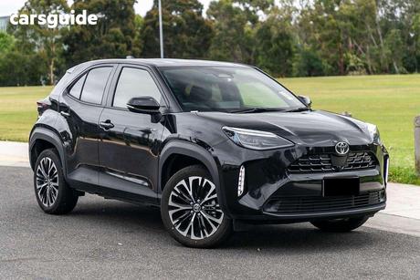 Black 2024 Toyota Yaris Cross Wagon Urban Hybrid