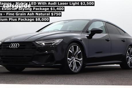 Black 2019 Audi A7 Sportback Spback 55 Tfsi Quattro(Hybrid)