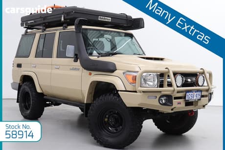 Beige 2019 Toyota Landcruiser Wagon Gxl (4X4)