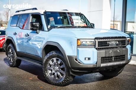 Blue 2024 Toyota Landcruiser Prado Wagon Altitude