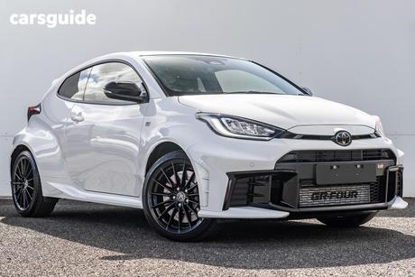 White 2025 Toyota GR Yaris Hatchback Gt