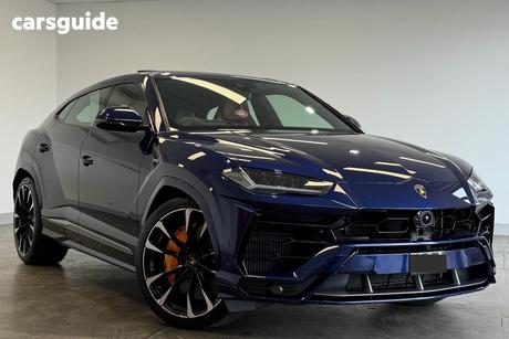 Blue 2021 Lamborghini Urus Wagon