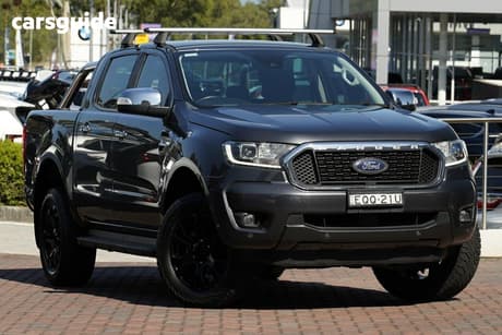 Grey 2021 Ford Ranger Double Cab Pick Up Xlt 3.2 (4X4)