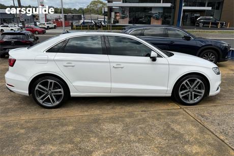 White 2018 Audi A3 Sedan 35 Tfsi (1.4 Tfsi)