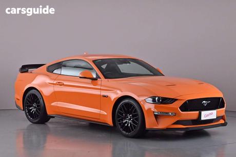 Orange 2021 Ford Mustang Fastback Gt 5.0 V8
