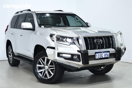 Silver 2017 Toyota Landcruiser Prado Wagon Gxl (4X4)