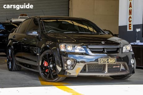 Black 2009 HSV GTS Sedan