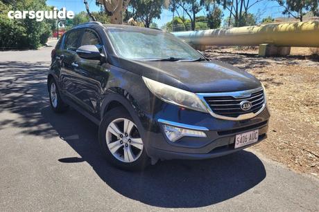 Black 2012 Kia Sportage Wagon Sli (Awd)