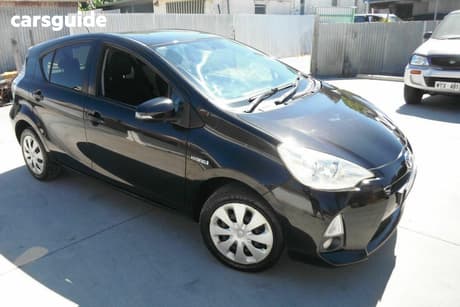 Black 2012 Toyota Prius C Hatchback Hybrid