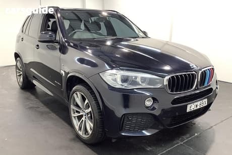 Blue 2016 BMW X5 Wagon Xdrive 30D