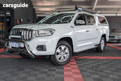 White 2018 LDV T60 Double Cab Utility Luxe (4X4)