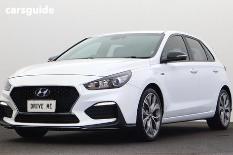 White 2019 Hyundai I30 Hatchback N Line